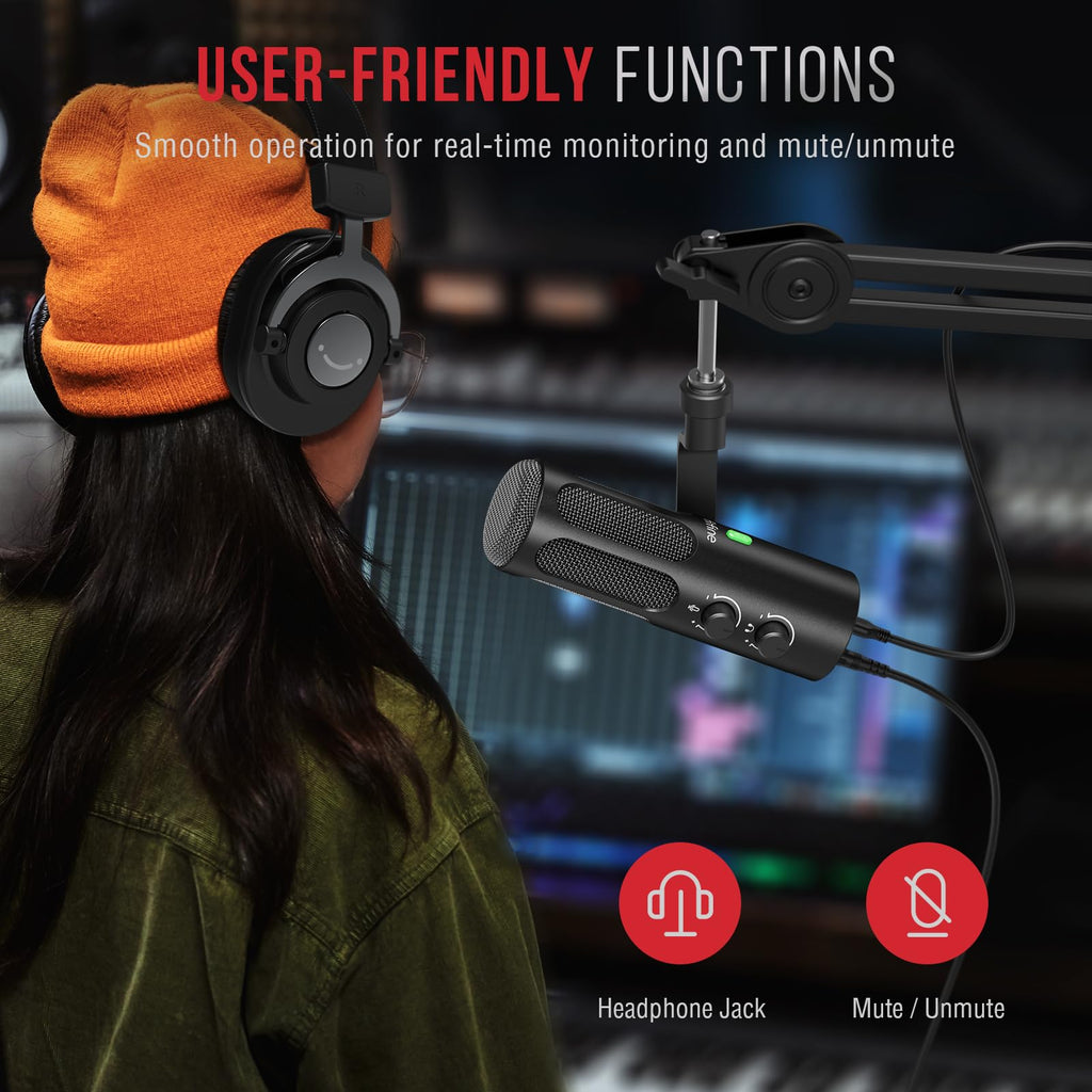 XLR USB Dynamic Microphone I89695