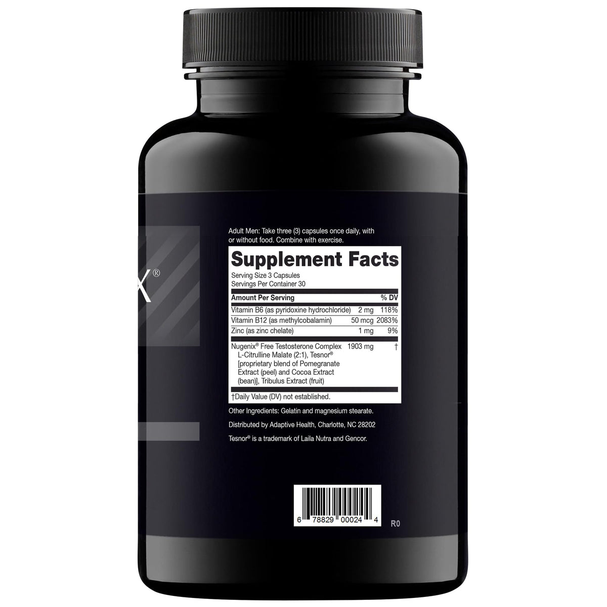 Testosterone Booster Supplement 90 Count W158899