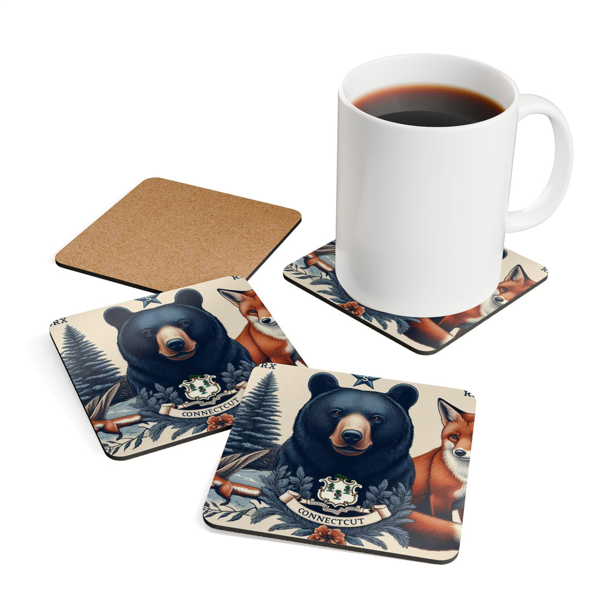 Set of 4 Coasters Q37613