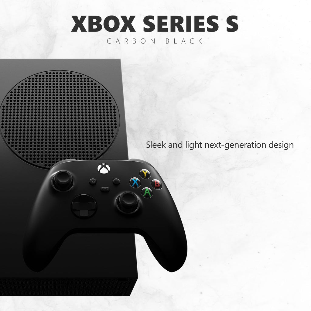 Xbox Series S 1TB SSD Console Carbon Black with Wireless Controller S77477