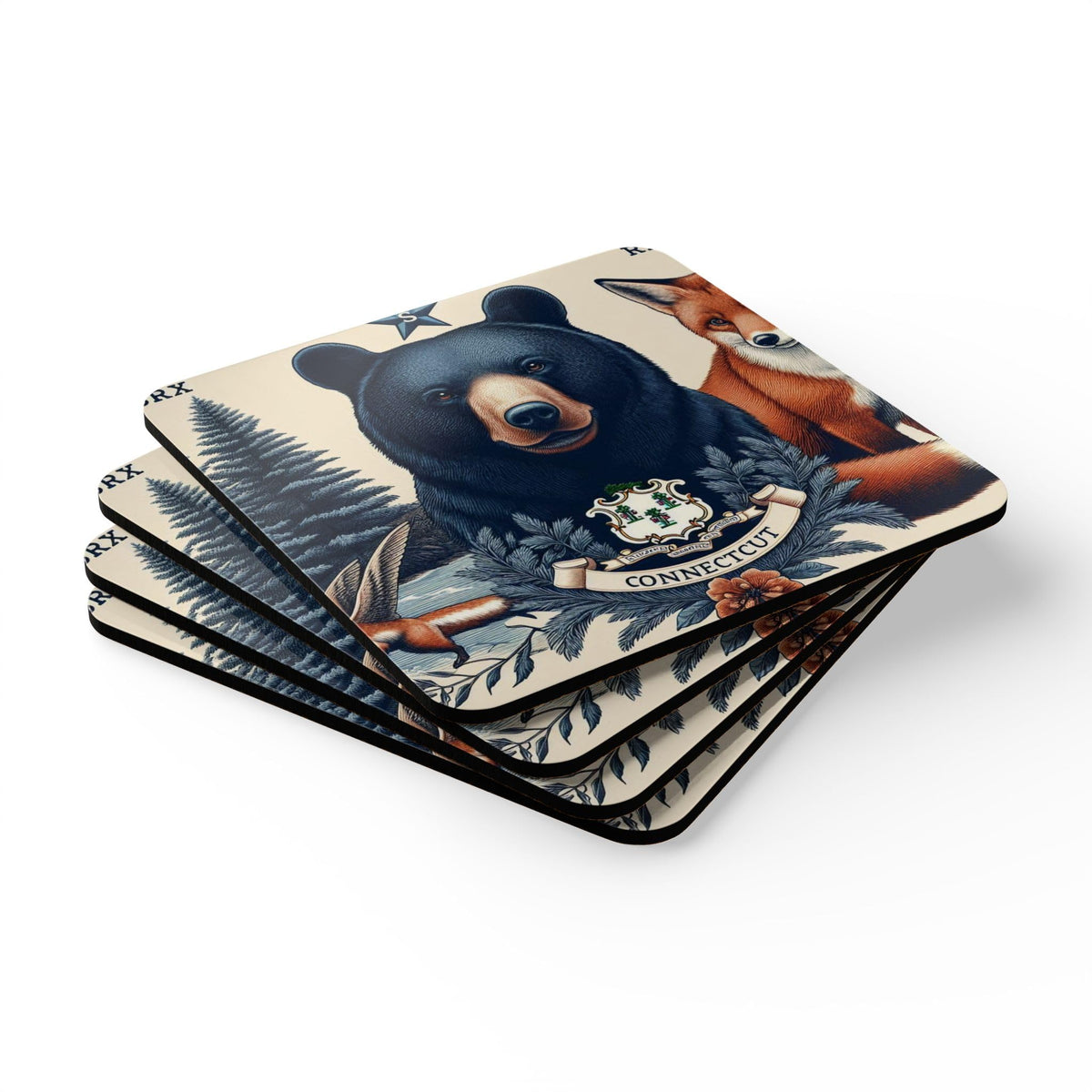 Set of 4 Coasters Q37613