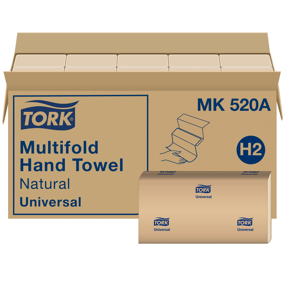 Paper Towel Dispenser and Multifold Hand Towel C724
