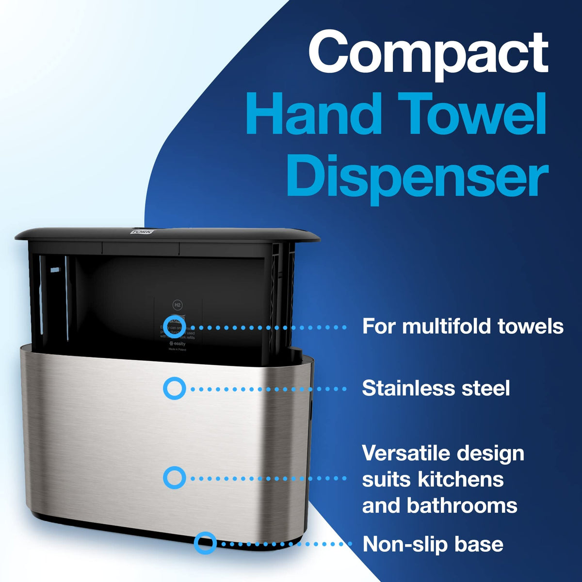 Paper Towel Dispenser and Multifold Hand Towel C724