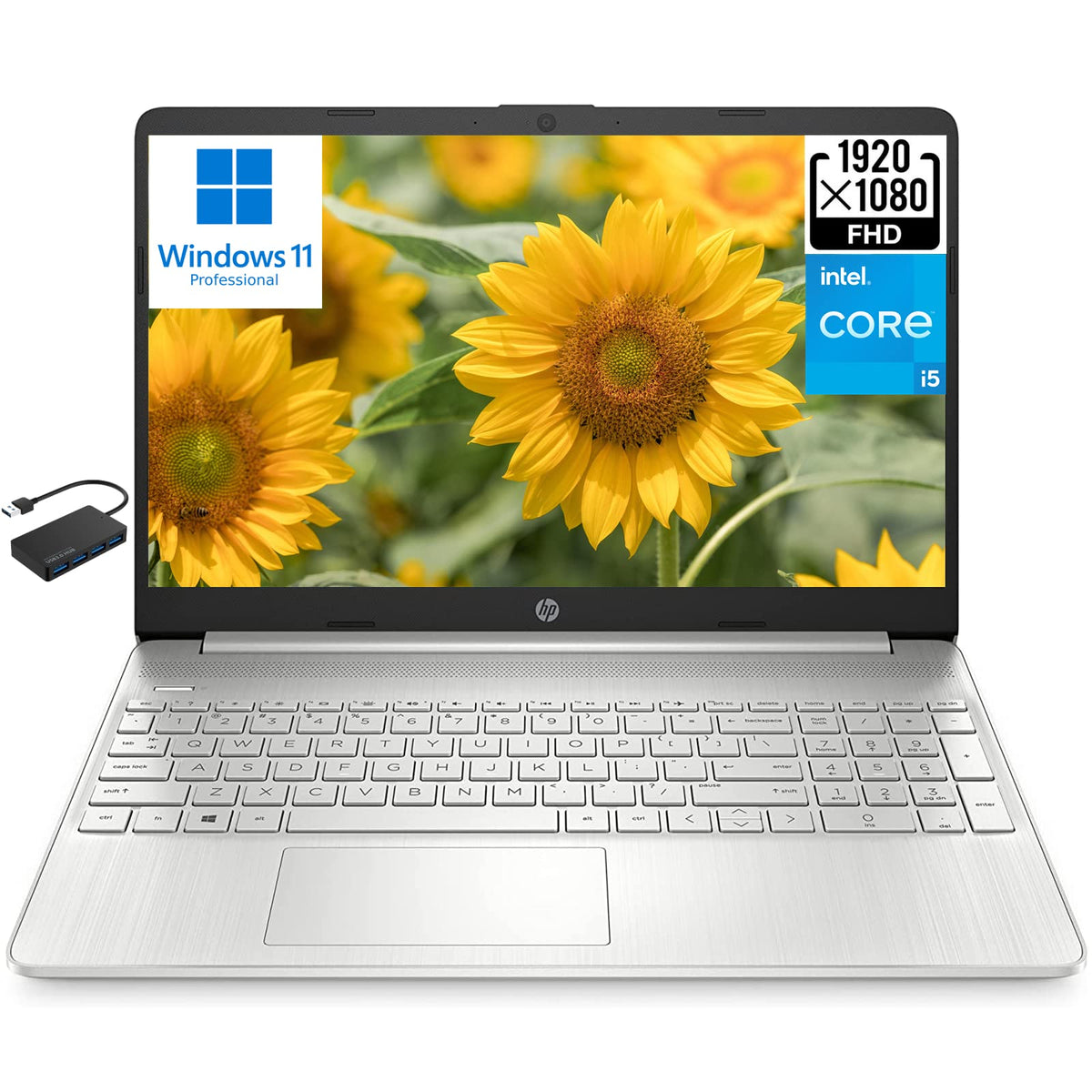15.6" FHD Business Laptop, i5-1135G7, 16GB RAM 256GB SSD D40790