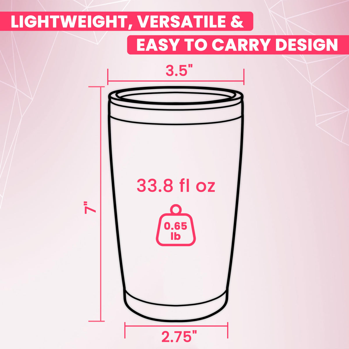 20 oz Stainless Steel Insulated Tumbler with Leak Proof Lid Q9498