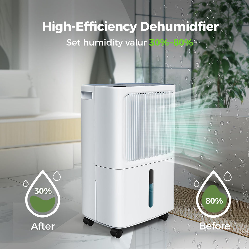 2,500 Sq.Ft 34 Pint Dehumidifier F32338