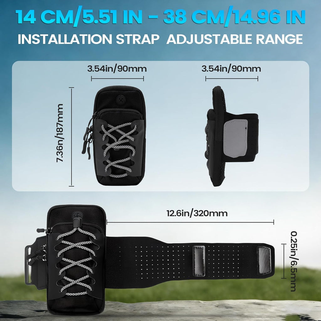 Black Motorcycle Front Frame Bag B549066