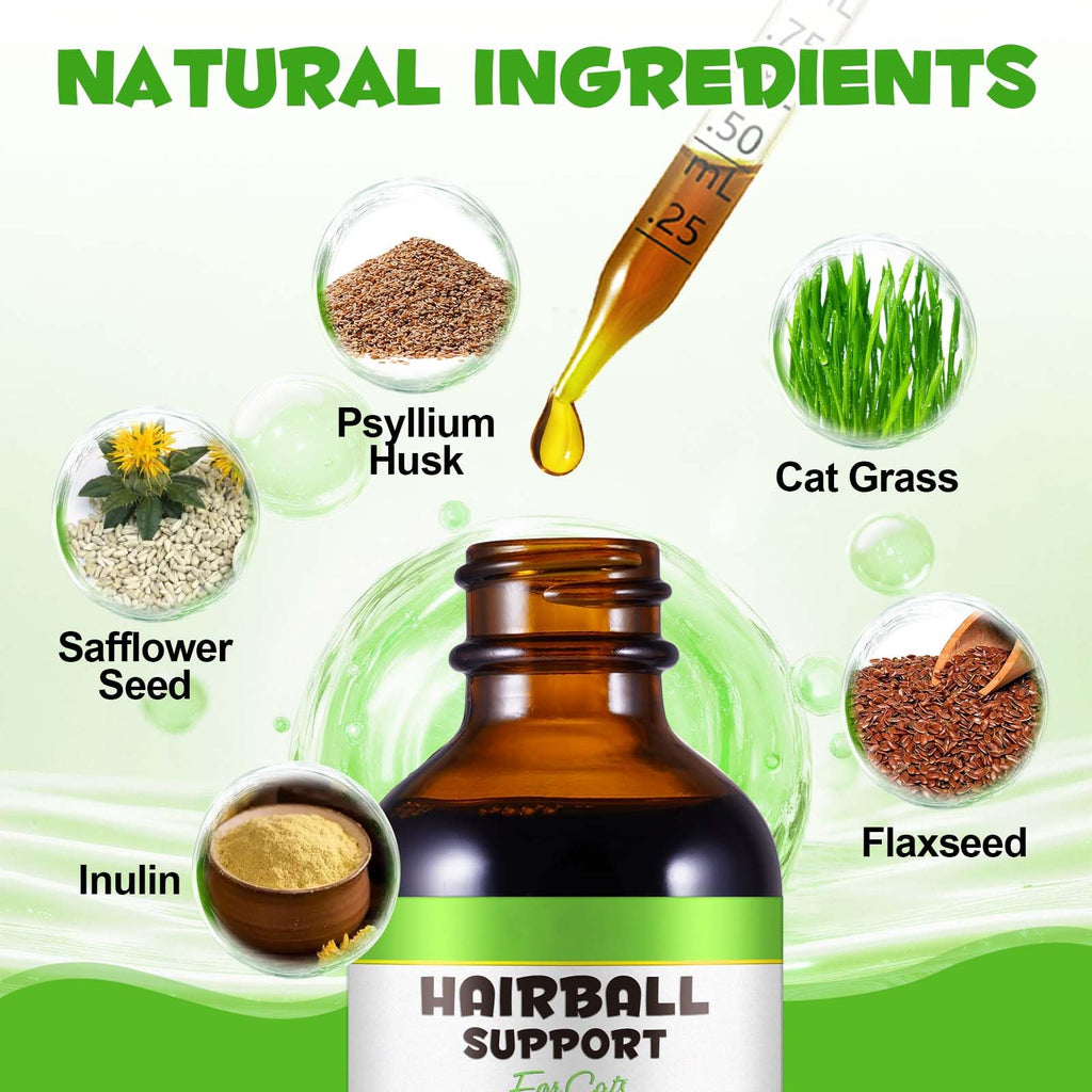 Cat Hairball Remedy Digestive Aid Drops 60ml A839