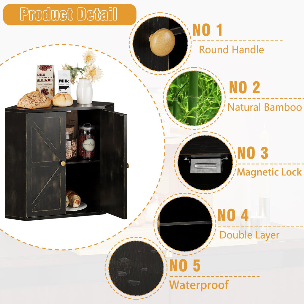 Bamboo Bread Box K175