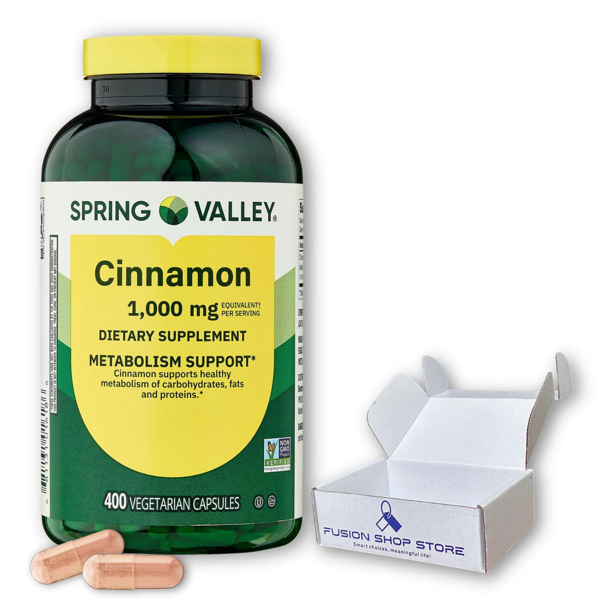 Cinnamon Extract Capsules 400 Count S427
