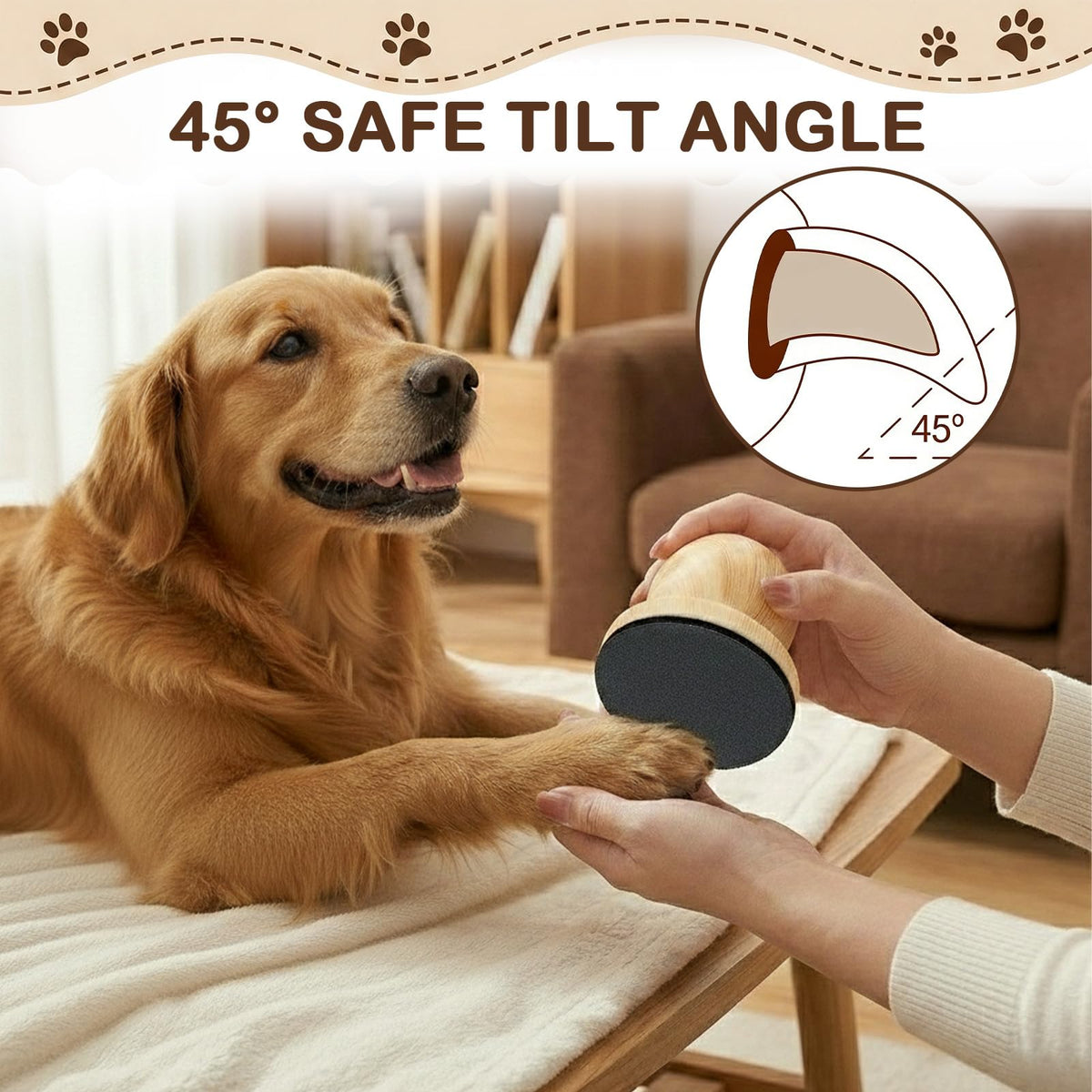 Dog Nail File Grinder Board with 4-Pack Replaceable Sandpaper Discs X59403