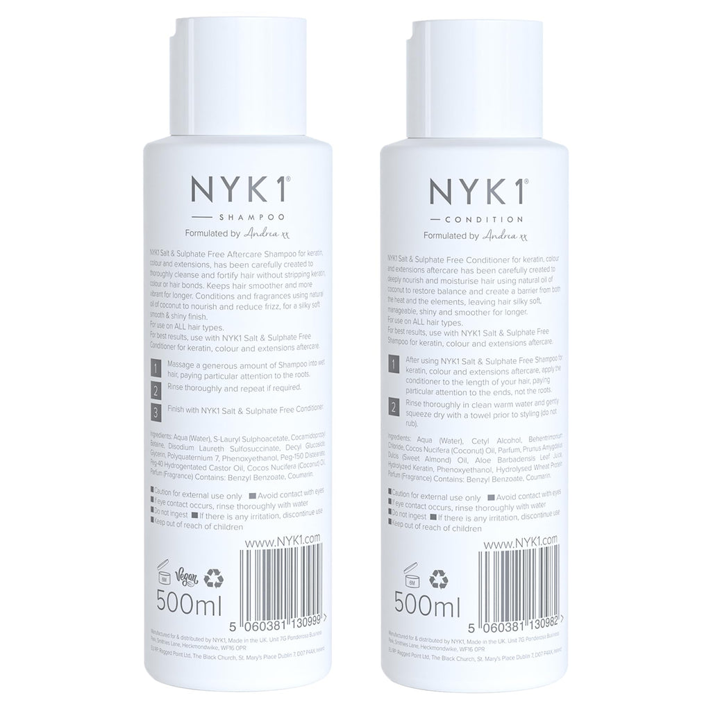 Sulfate-Free Shampoo and Conditioner Set 2 x 16.9 Fl Oz A636438