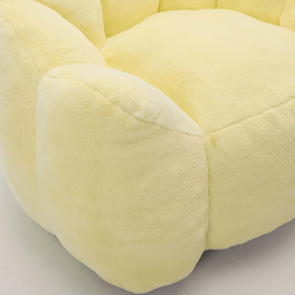 Oversized Memory Foam Bean Bag Chair with Backrest K6431