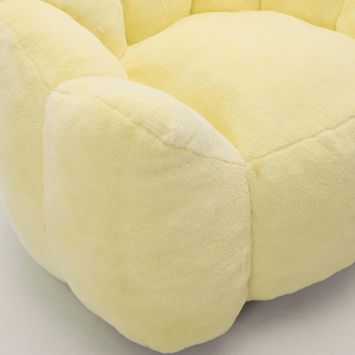 Oversized Memory Foam Bean Bag Chair with Backrest K6431