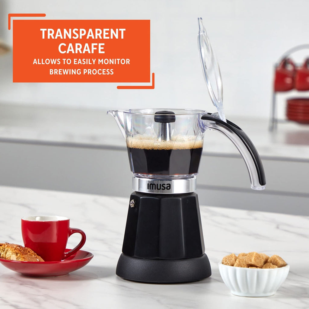 Black Electric Espresso Maker C938