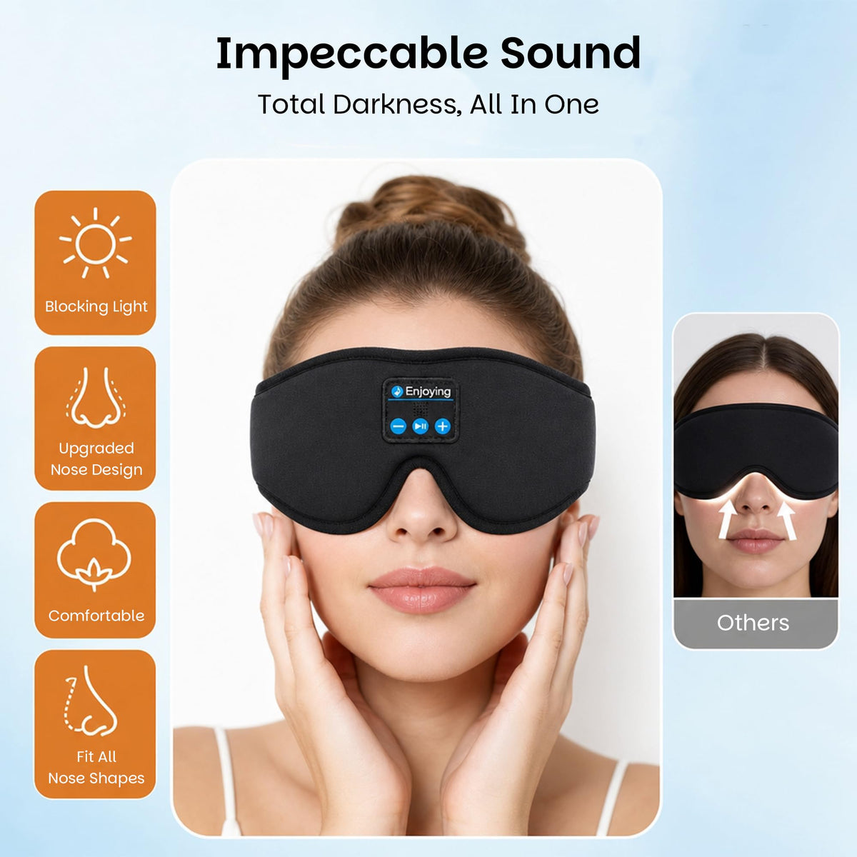 Sleep Mask with Headphones T94436