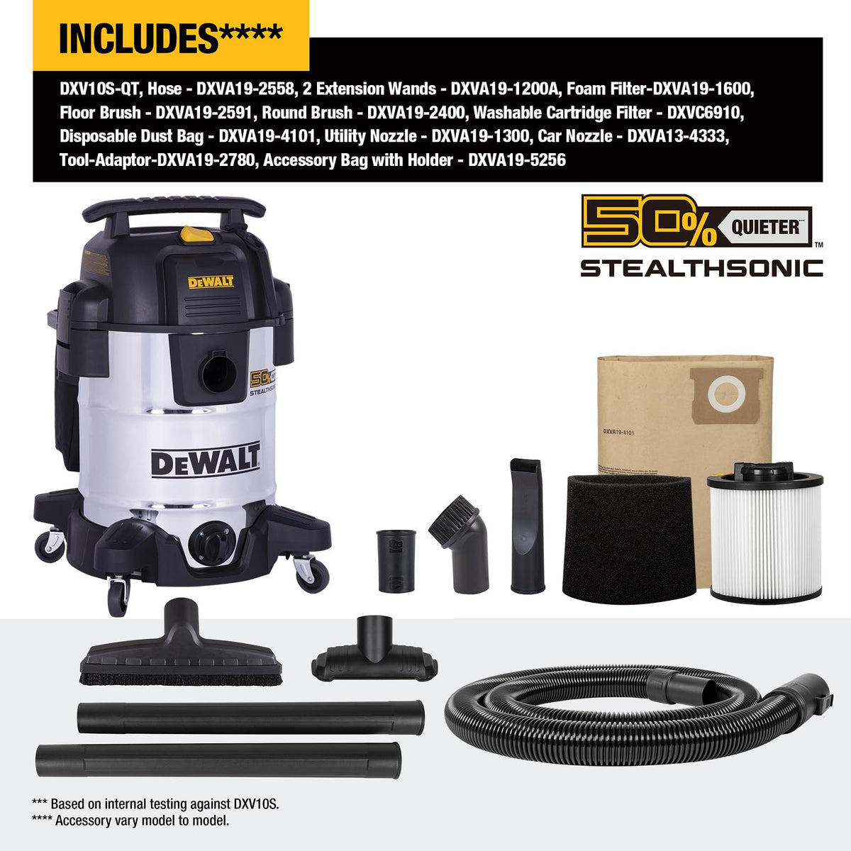 10 Gallon Wet and Dry Shop Vacuum Y2350