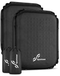 Inflatable Self-Inflating 2" High Rebound Foam Seat Cushion, 2 Pack R8121
