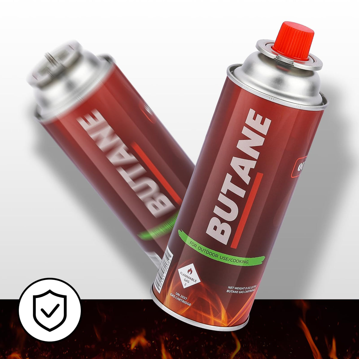 4 Pack Butane Fuel Canisters P321647
