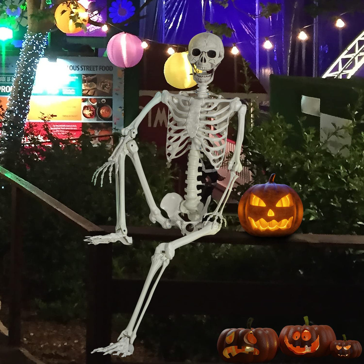 Life Size Skeleton with Posable Joints N426537