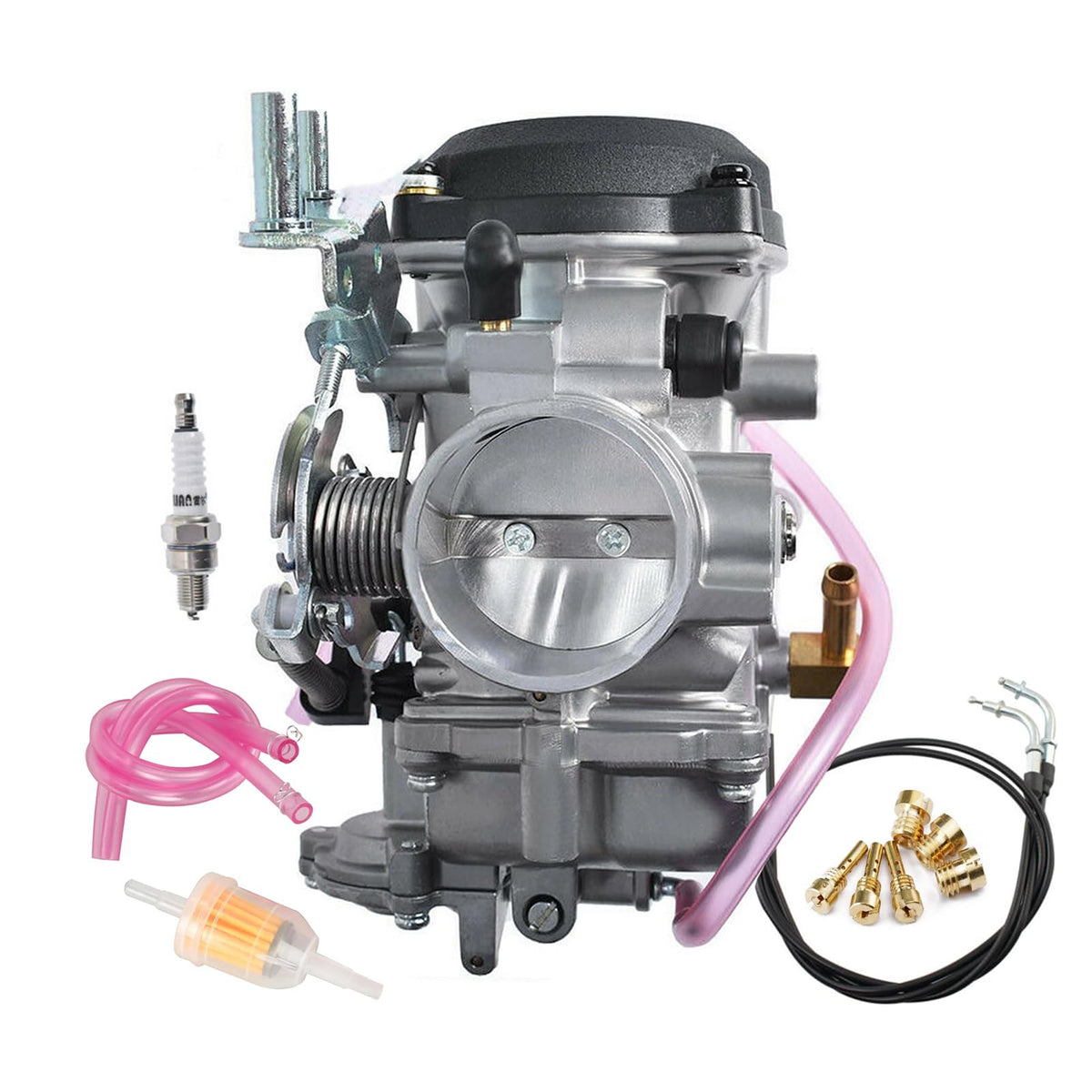 CV40 Carburetor & Throttle Cable D4065