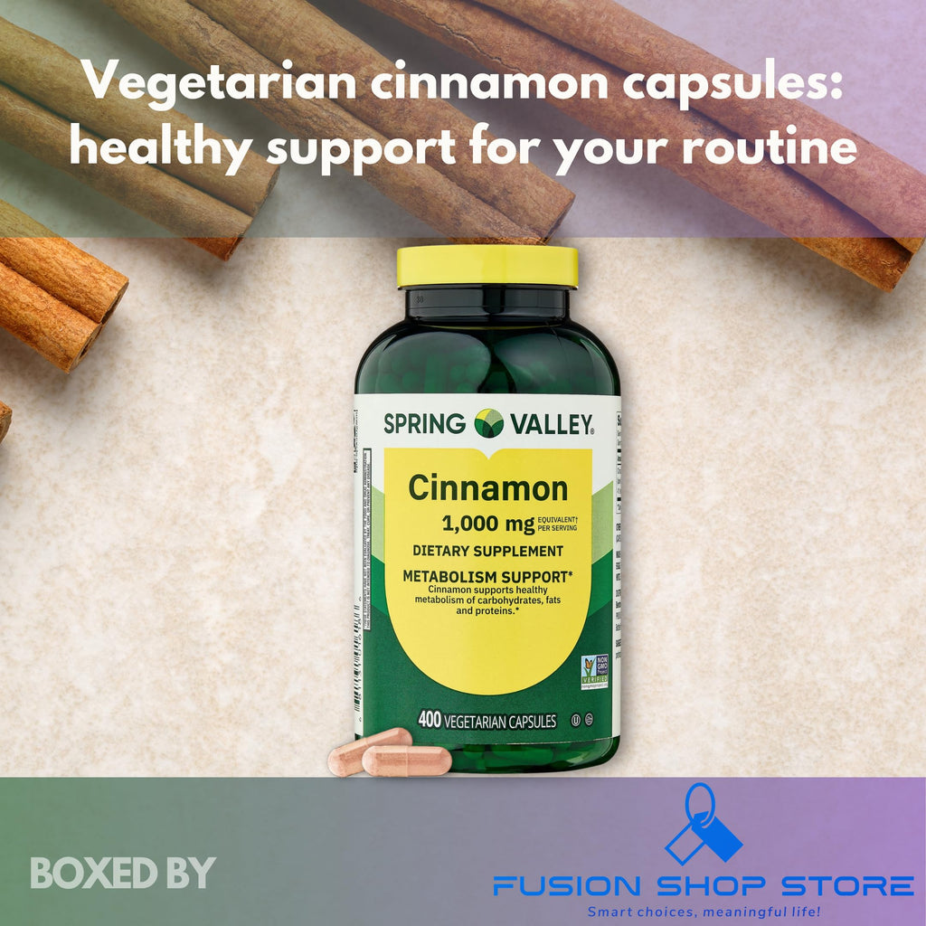 Cinnamon Extract Capsules 400 Count S427