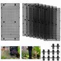Fish Tank Divider with Suction Cups Adjustable Aquarium Isolation Board Z833