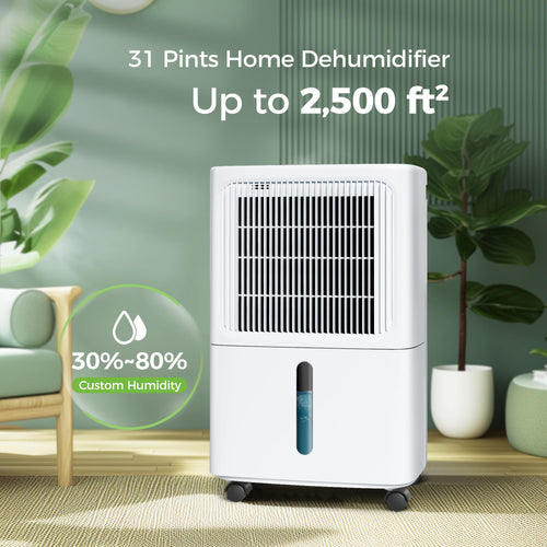 2,500 Sq.Ft 34 Pint Dehumidifier F32338
