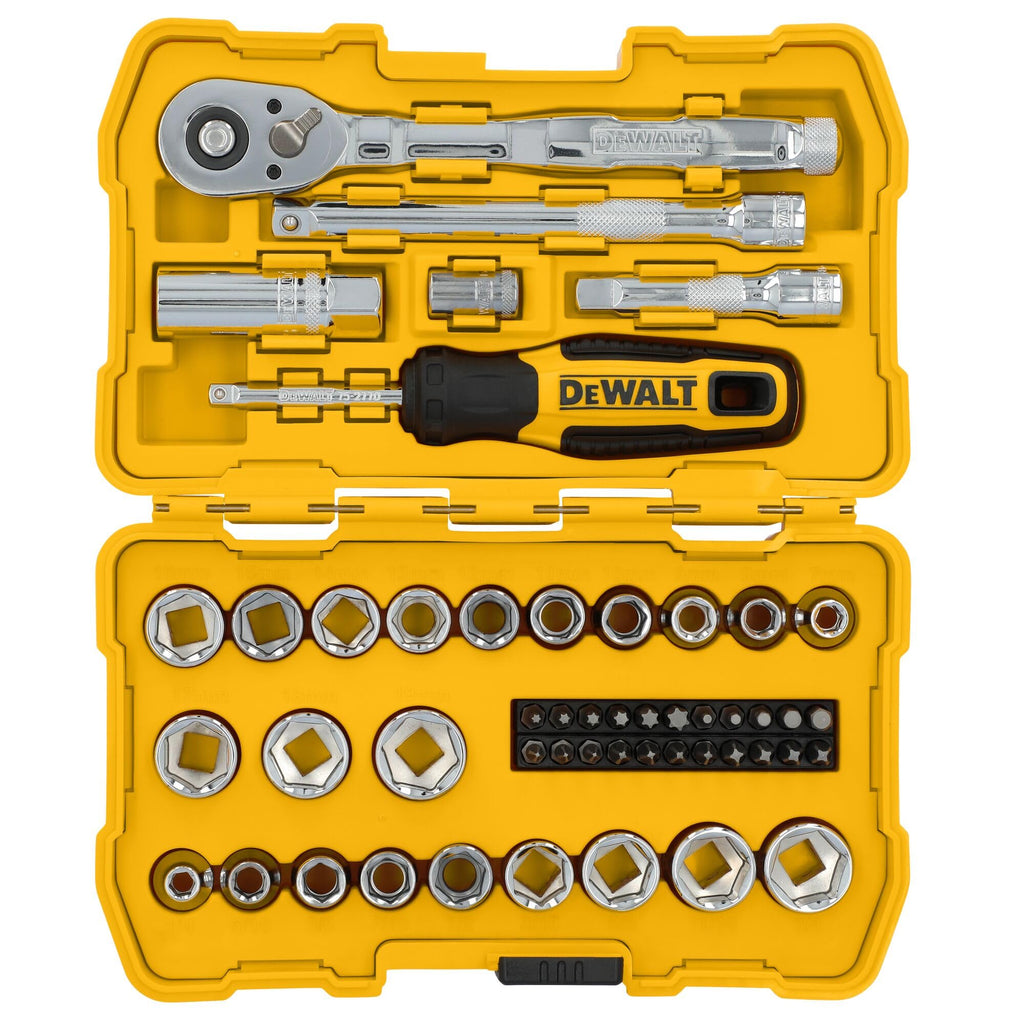 Mechanics Tool Set, 3/8" Drive, 50 Piece C9069