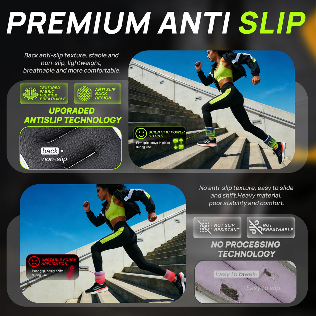Ankle Wrist Weights Set with Adjustable Straps X457
