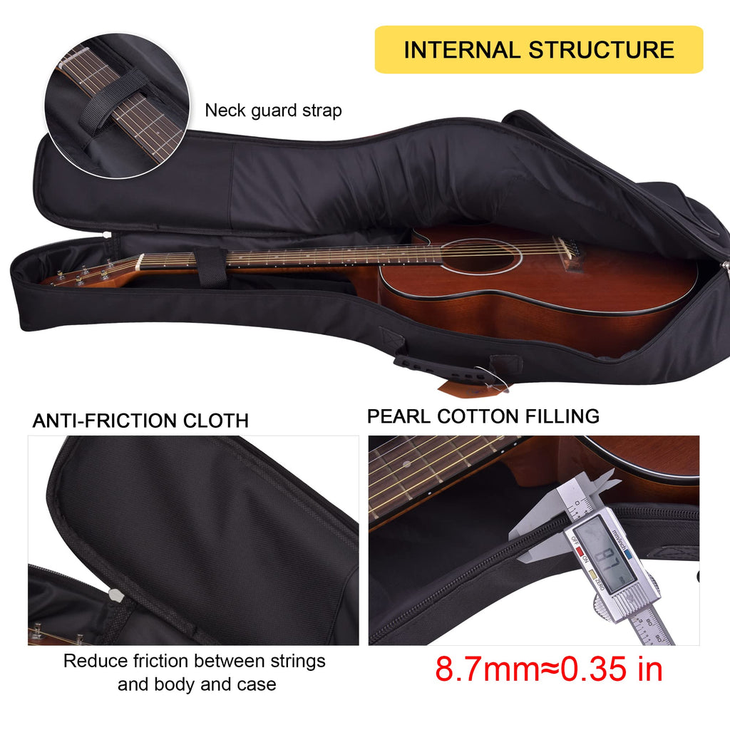 36 Inch Acoustic Guitar Case Soft Padded Gig Bag C76823