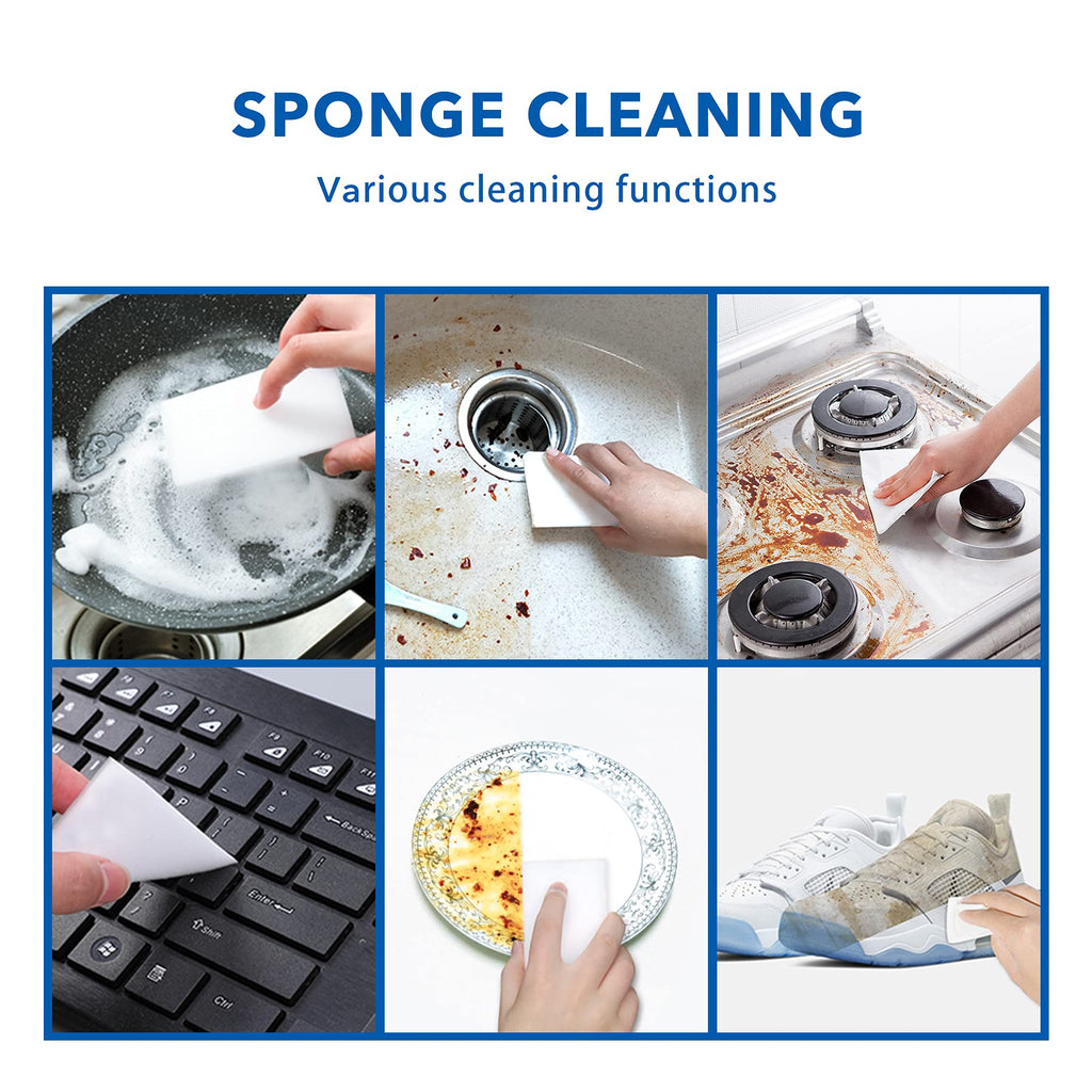 100pack Magic Sponge Eraser Sheets D819