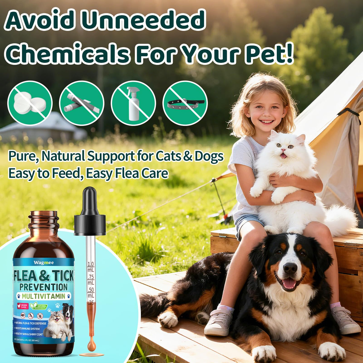Flea and Tick Prevention for Dogs & Cats Q2078