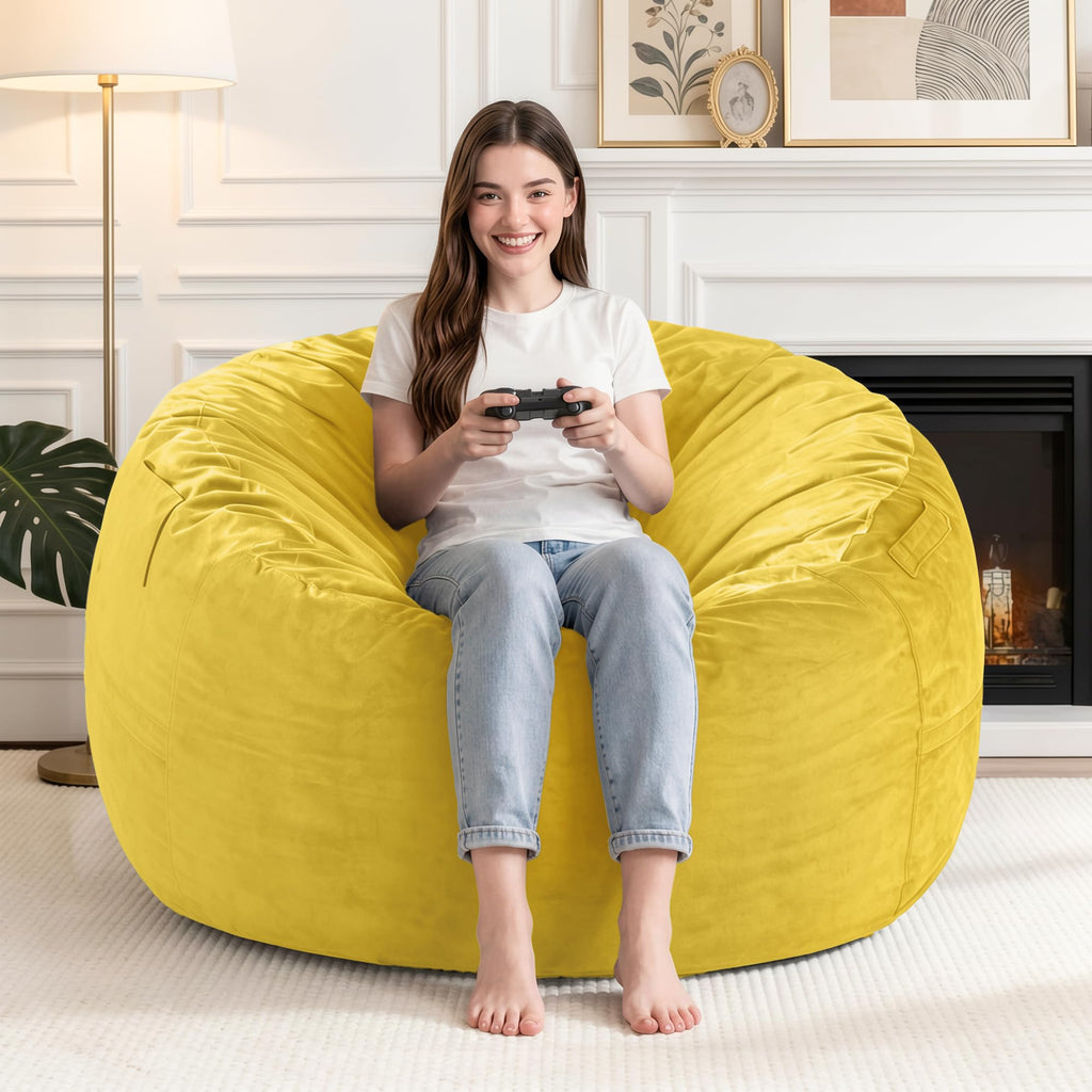 3FT Bean Bag Chair with Washable Cover A680