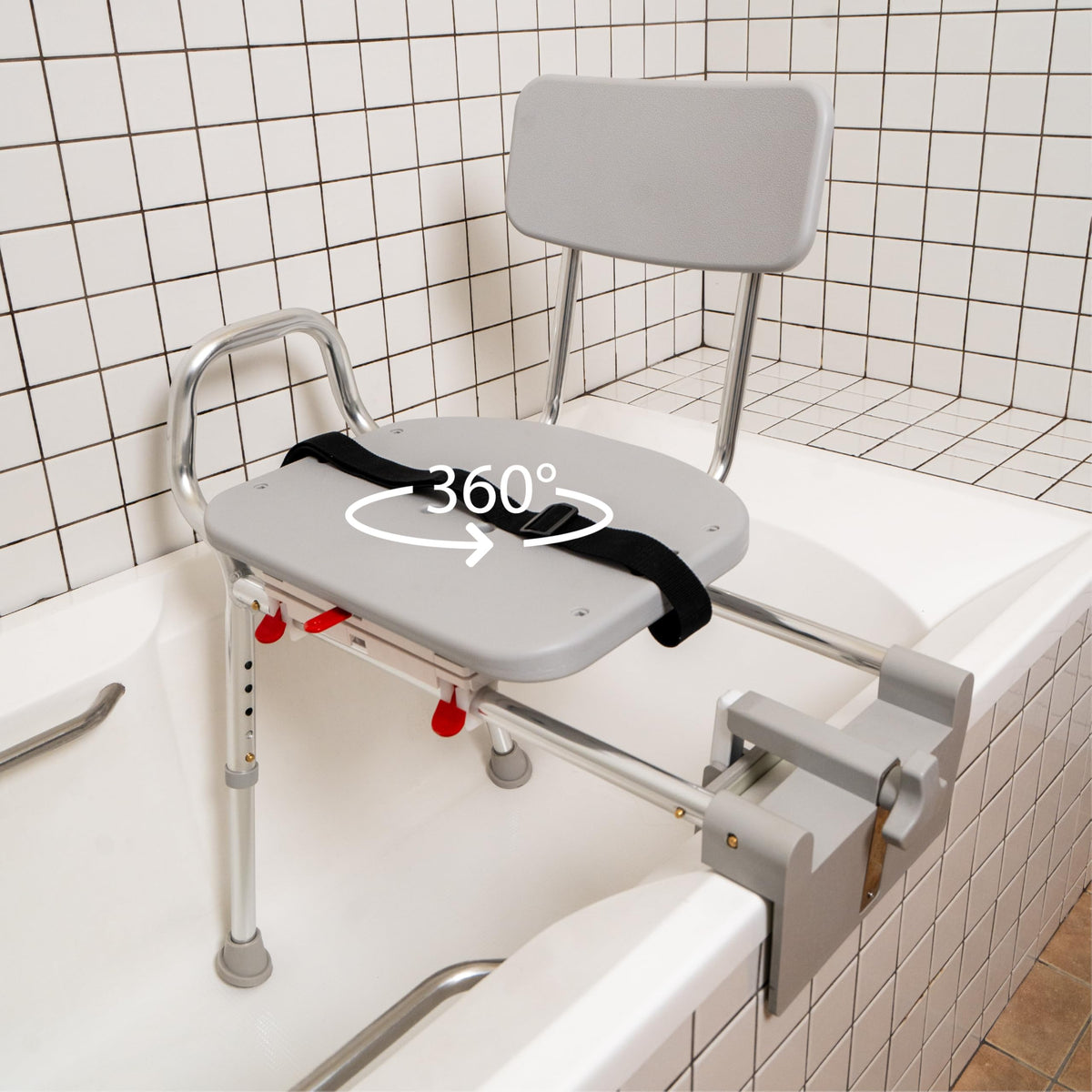 Sliding Tub Transfer Bench with Swivel Seat A268