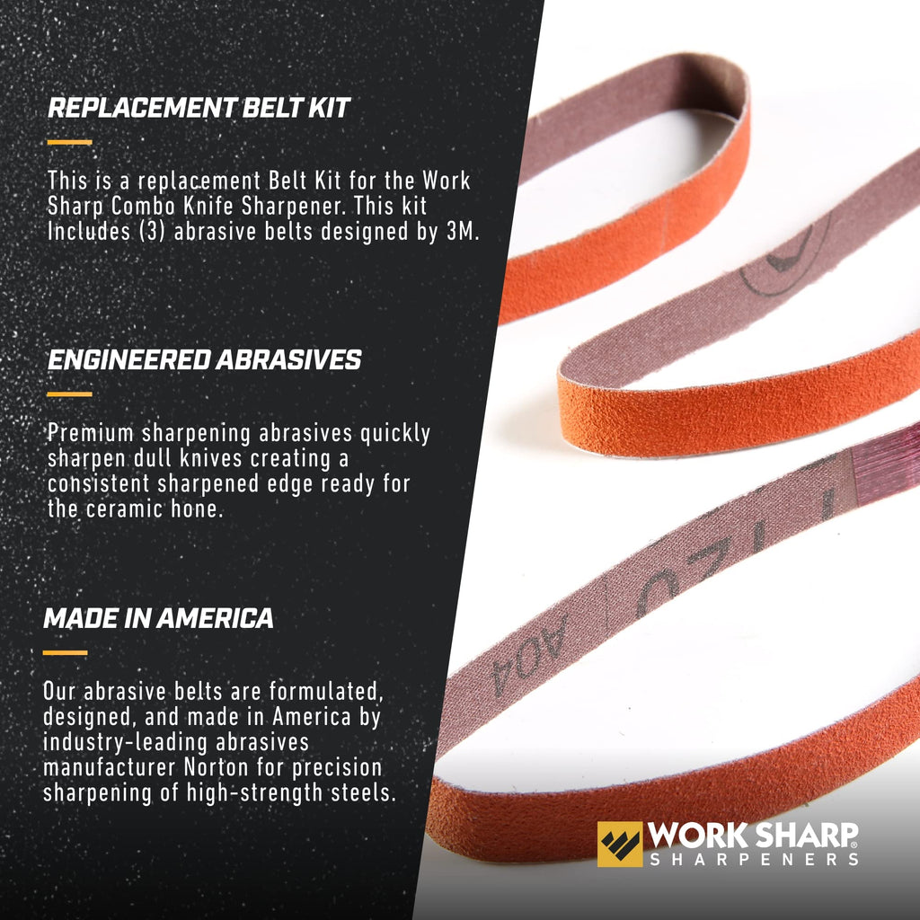 Knife Sharpener Replacement Belt Kit A702065
