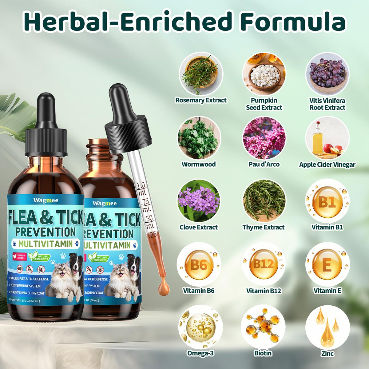 Flea and Tick Prevention for Dogs & Cats Q2078