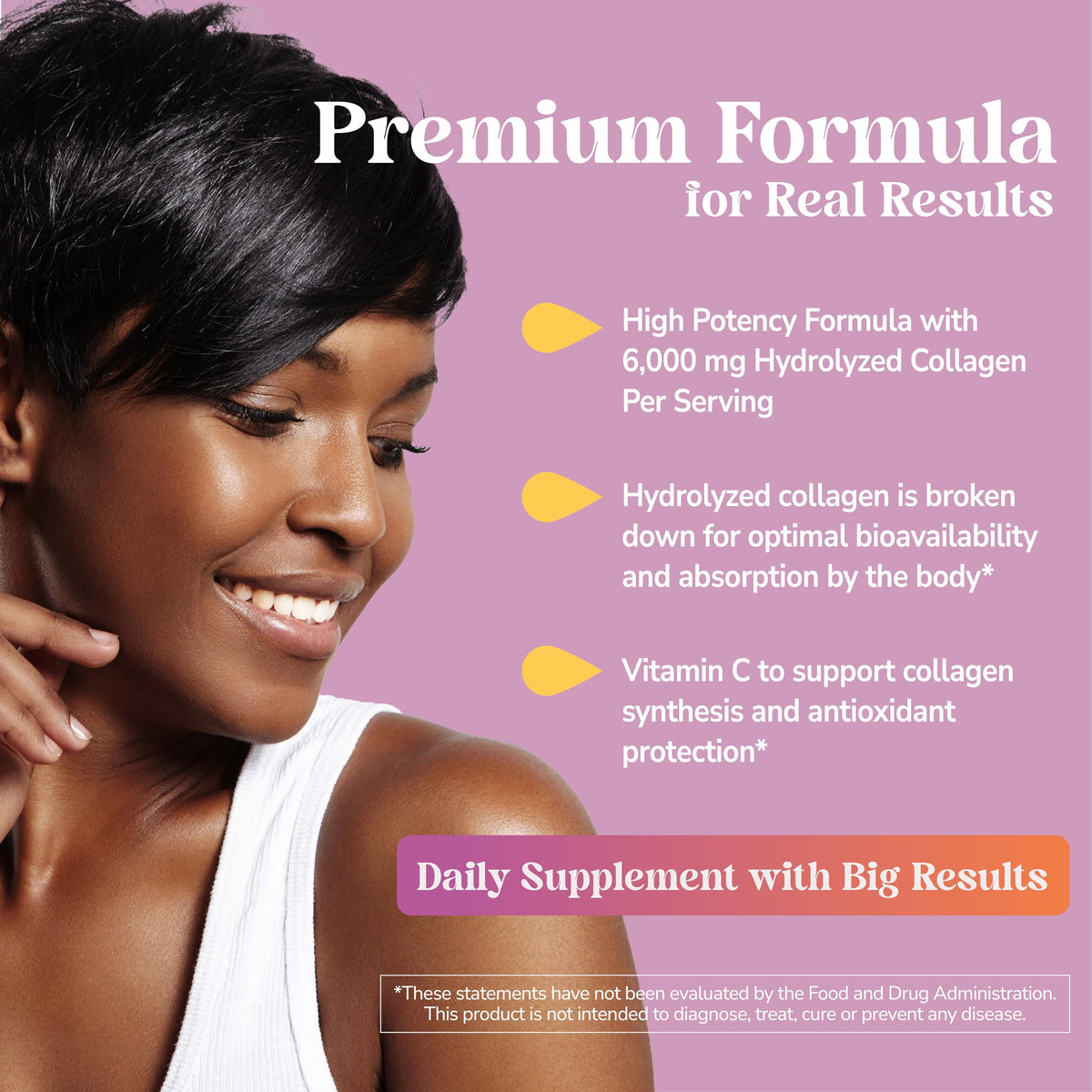 Collagen Vitamin C Tablets 6000mg 180 Count R9886