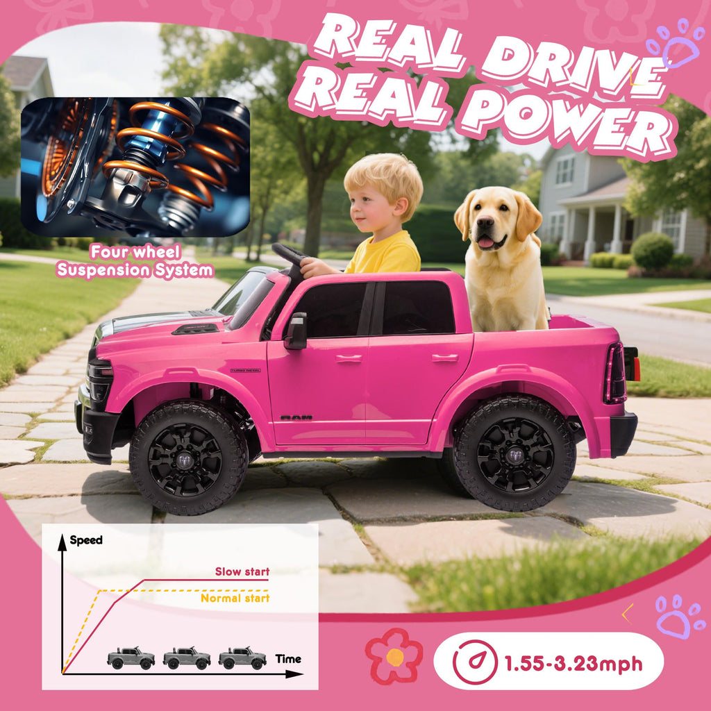 24V 160W 2 Seater Ride On Truck with Remote Control A93005