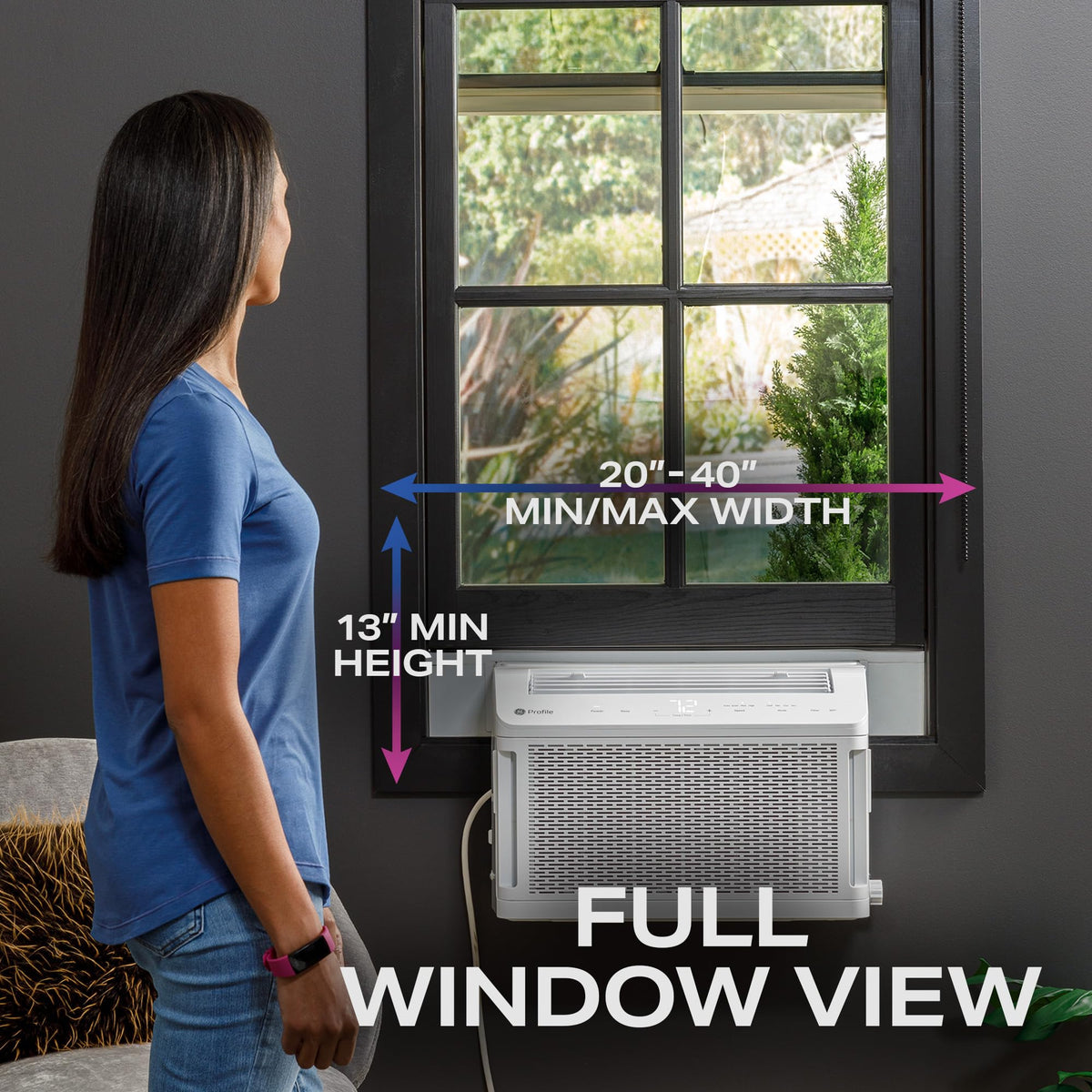 White Window Air Conditioner Unit, 8,300 BTU Y8884