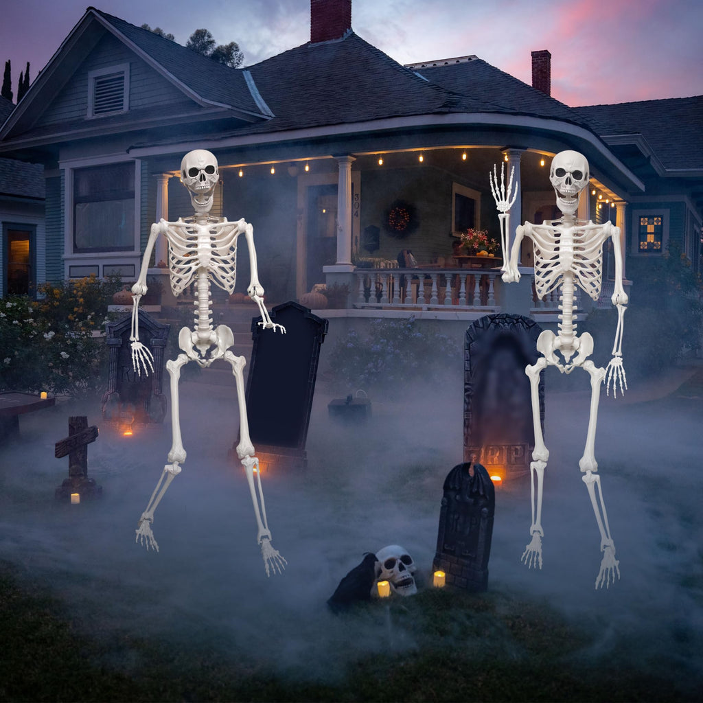 5.4Ft Life Size Skeleton with Movable Joints J83612