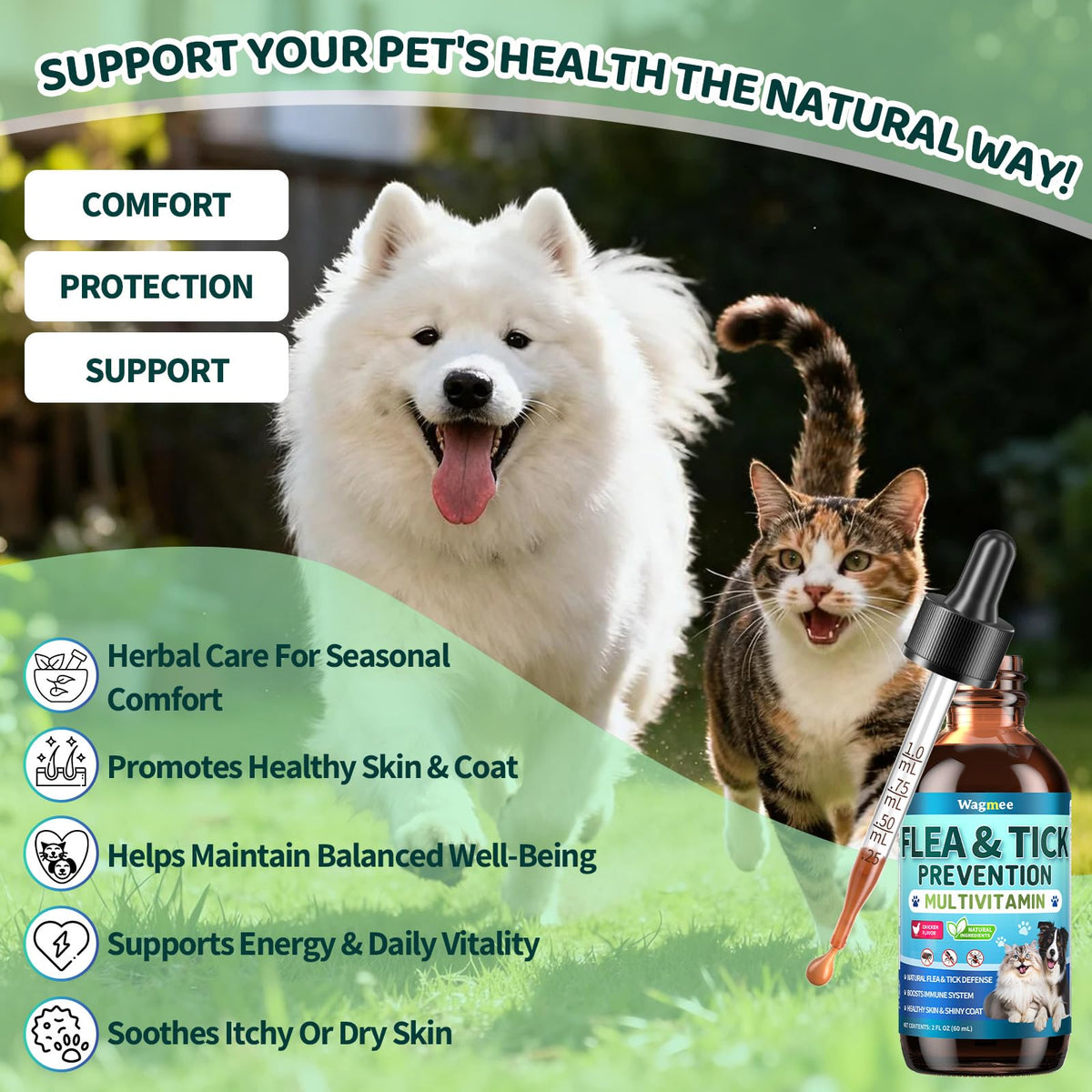 Flea and Tick Prevention for Dogs & Cats Q2078