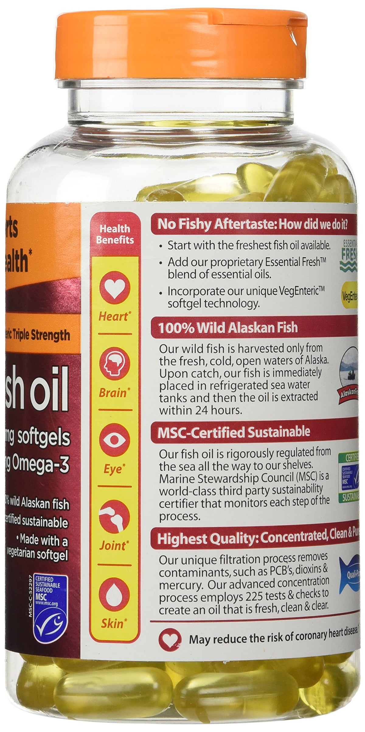Triple Strength Fish Oil 1400mg 150 Ct W837