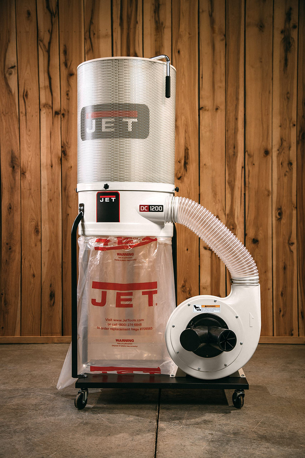 2 HP 230V Dust Collector with 2-Micron Canister Filter D45241