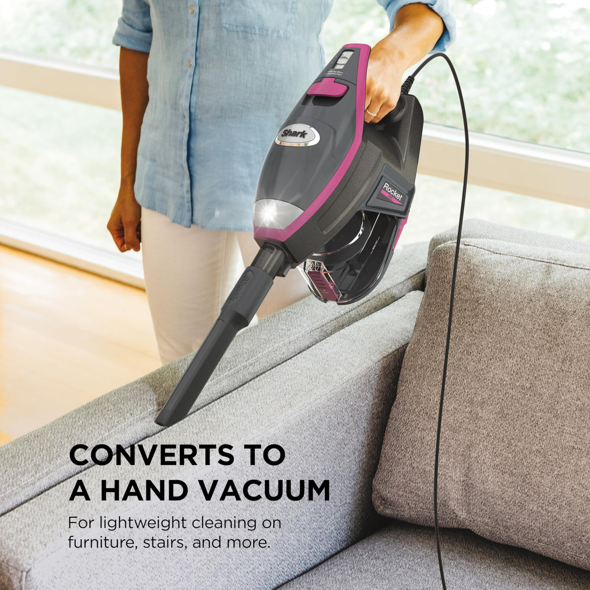 Corded Stick Vacuum with XL Cup E30459
