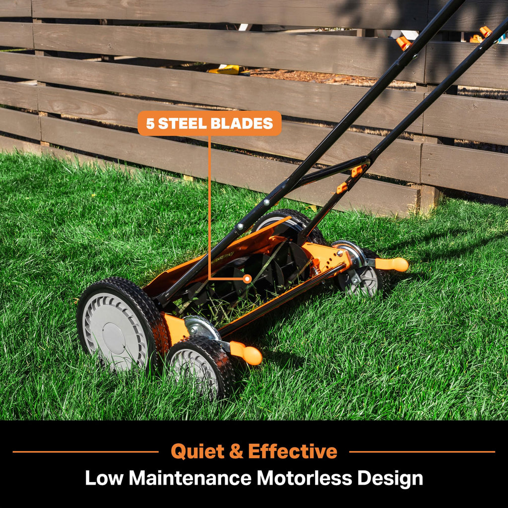 20” 5-Blade Push Reel Lawn Mower I76459