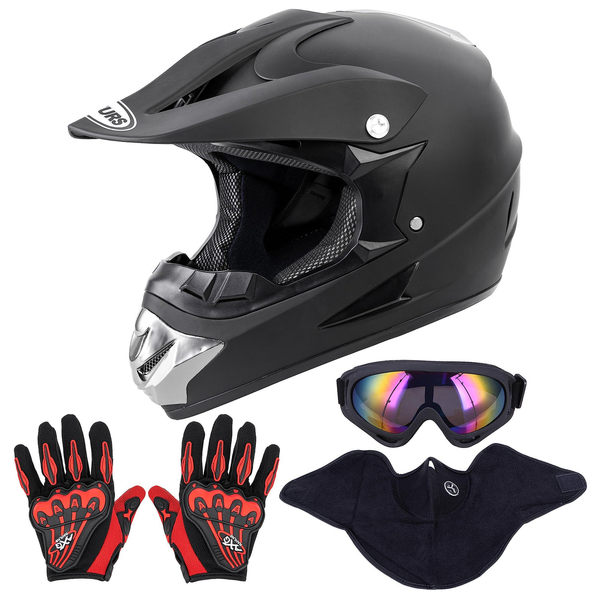 Full Face DOT Approved Adult Motocross Helmet J5878