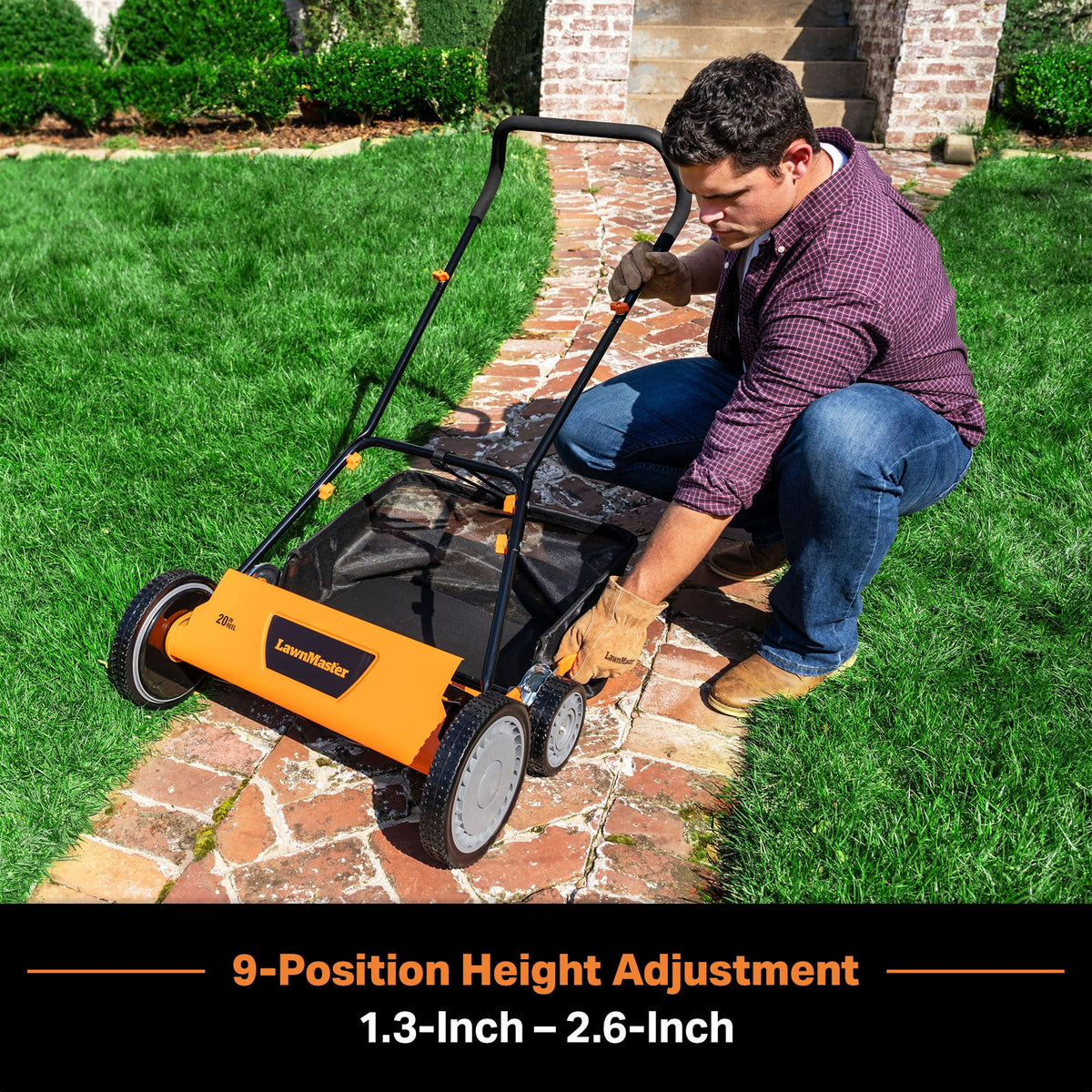 20” 5-Blade Push Reel Lawn Mower I76459