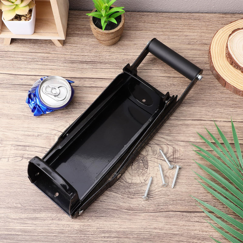 Heavy Duty Wall Mounted Soda Can Crusher with Bottle Opener Z819762
