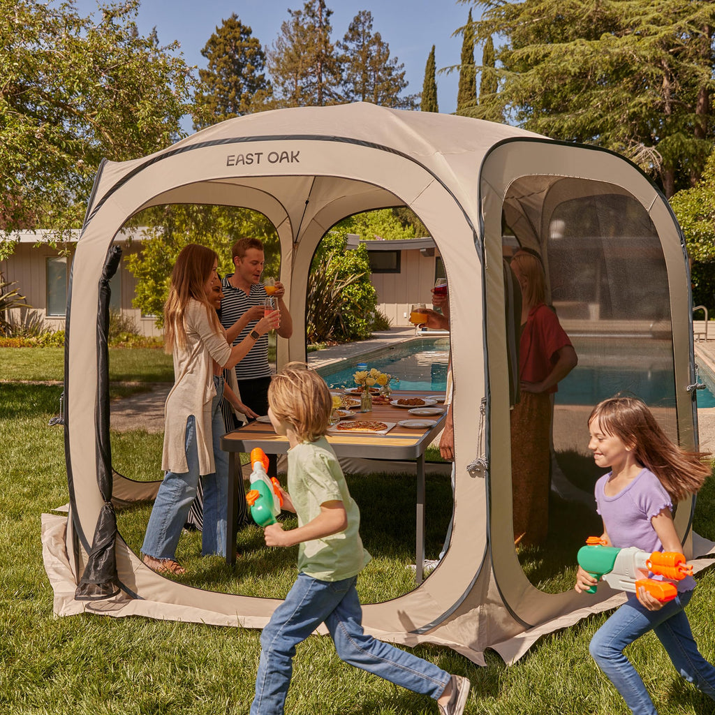 Pop-Up Screen House Tent 12 x 12 FT with Carry Bag K797015